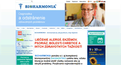 Desktop Screenshot of bioharmonia.sk